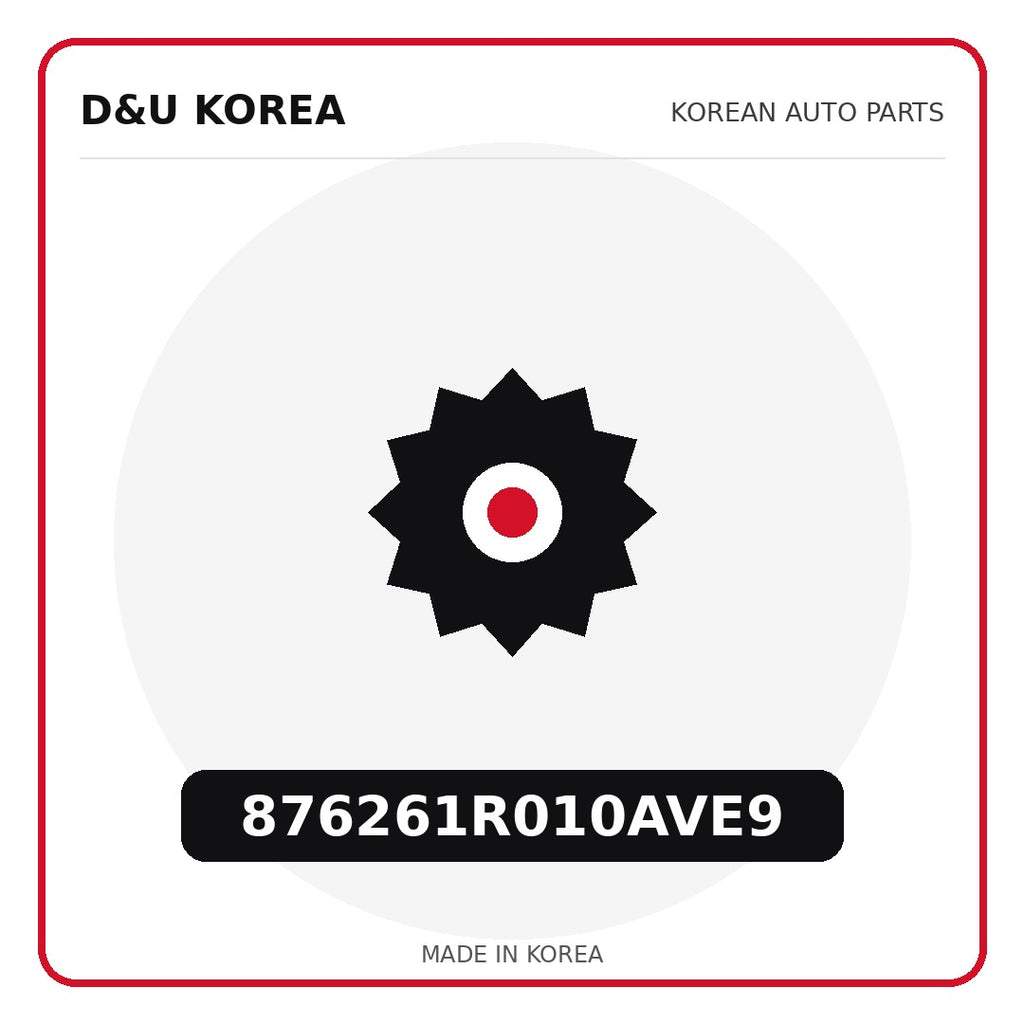 Genuine Mobis 876261R010AVE9  for Korean vehicles | D&U Korea