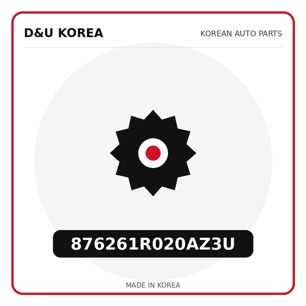 Genuine Mobis 876261R020AZ3U  for Korean vehicles | D&U Korea