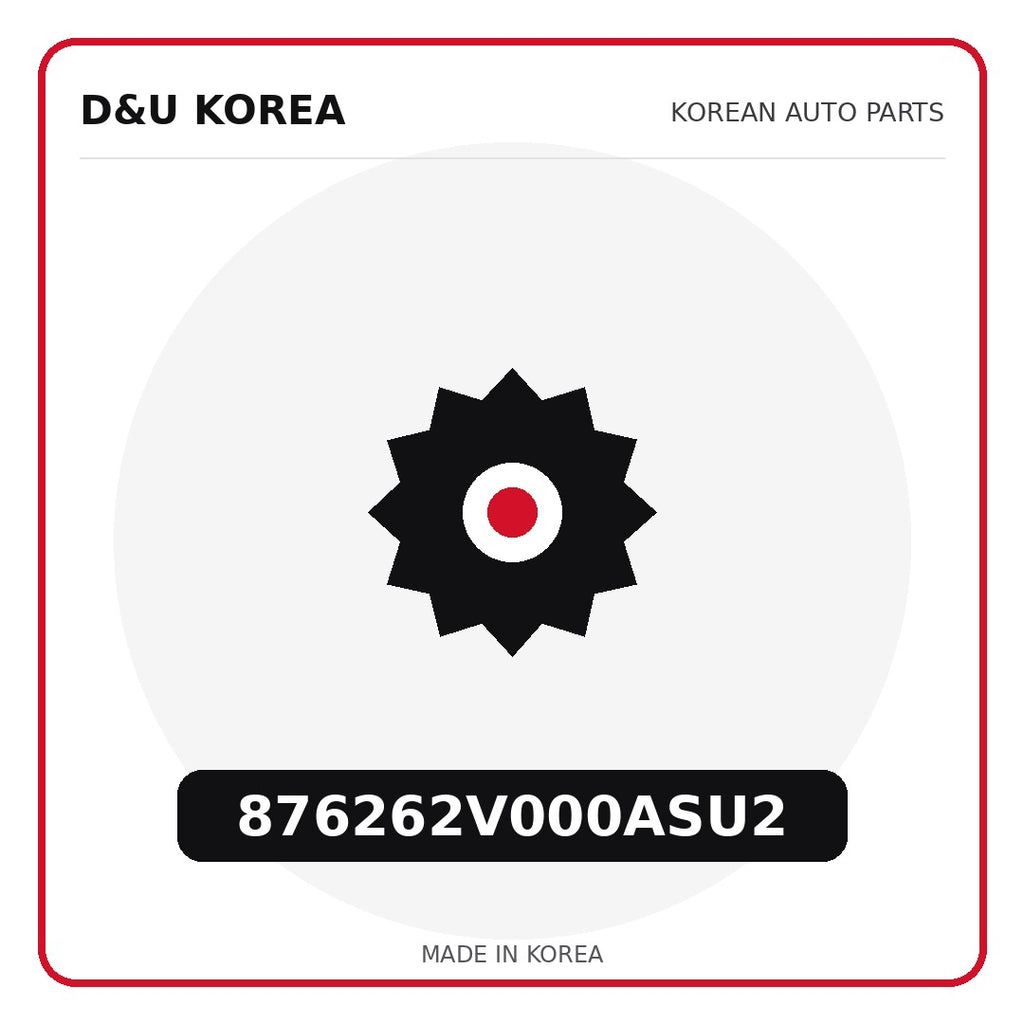 Genuine Mobis 876262V000ASU2  for Korean vehicles | D&U Korea