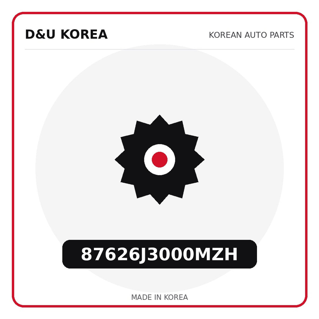 Genuine Mobis 87626J3000MZH  for Korean vehicles | D&U Korea