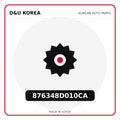 Genuine Mobis 876348D010CA  for Korean vehicles | D&U Korea