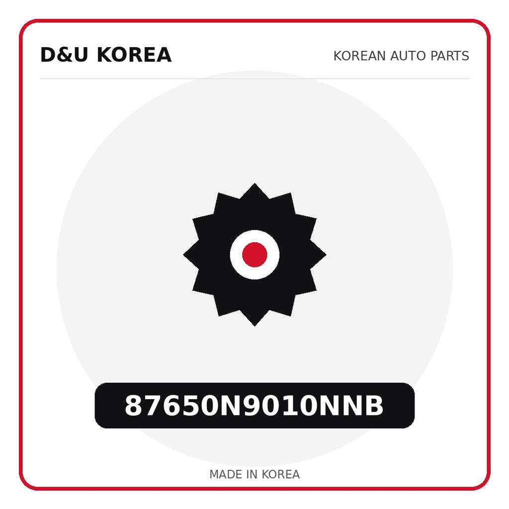 Genuine Mobis 87650N9010NNB  for Korean vehicles | D&U Korea