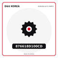 Genuine Mobis 876618D100CD  for Korean vehicles | D&U Korea