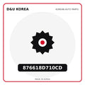 Genuine Mobis 876618D710CD  for Korean vehicles | D&U Korea