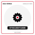 Genuine Mobis 876618D710EB  for Korean vehicles | D&U Korea