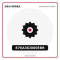 Genuine Mobis 876A3GI000EBR  for Korean vehicles | D&U Korea