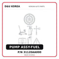 PUMP ASSY-FUEL