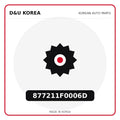 Genuine Mobis 877211F0006D  for Korean vehicles | D&U Korea