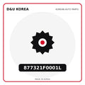 Genuine Mobis 877321F0001L  for Korean vehicles | D&U Korea