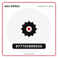 Genuine Mobis 877702B0002U  for Korean vehicles | D&U Korea