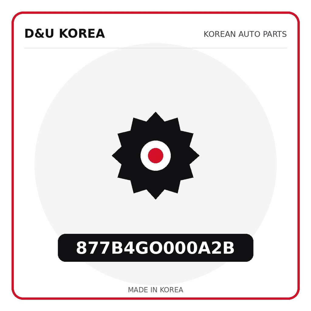 Genuine Mobis 877B4GO000A2B  for Korean vehicles | D&U Korea
