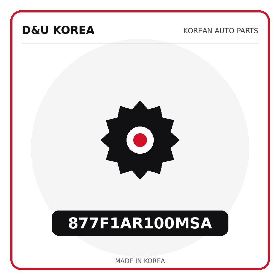 Genuine Mobis 877F1AR100MSA  for Korean vehicles | D&U Korea