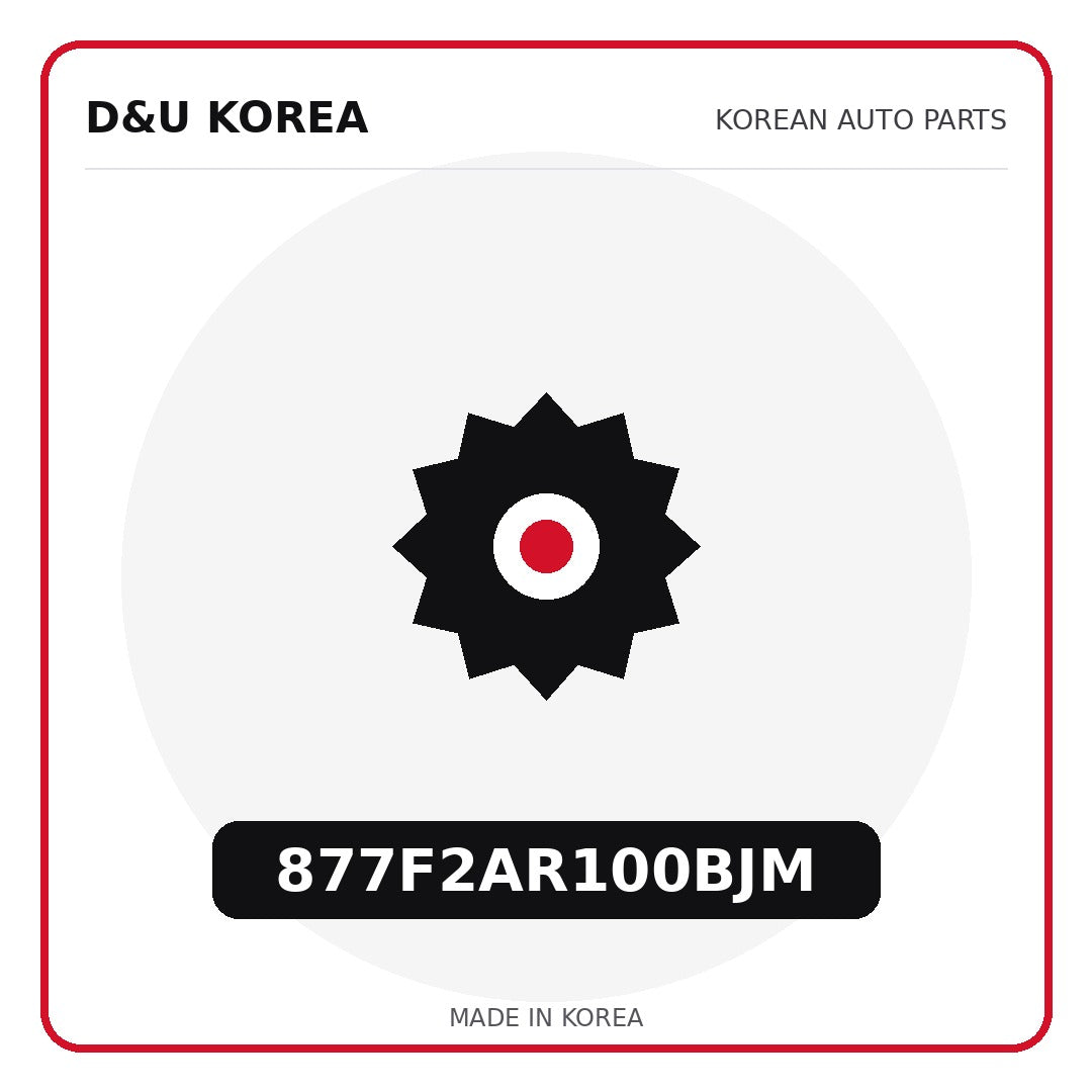Genuine Mobis 877F2AR100BJM  for Korean vehicles | D&U Korea