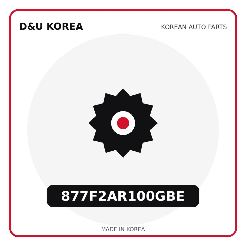 Genuine Mobis 877F2AR100GBE  for Korean vehicles | D&U Korea
