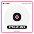Genuine Mobis 878484D100CS  for Korean vehicles | D&U Korea
