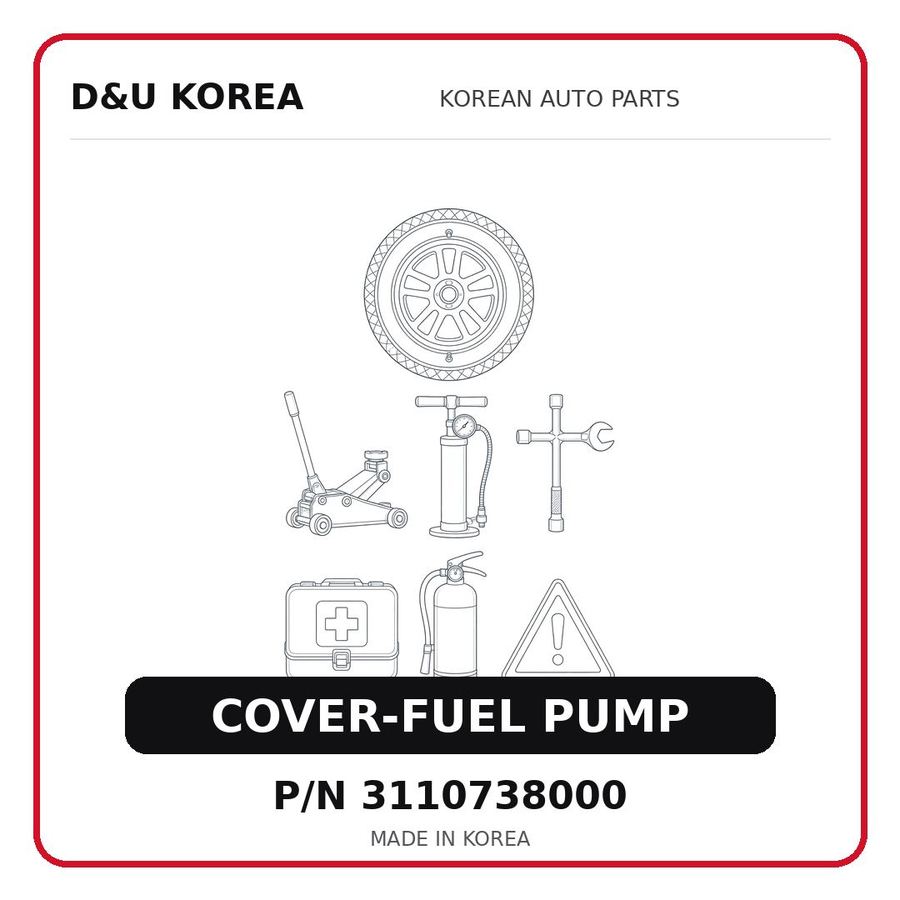 COVER-FUEL PUMP