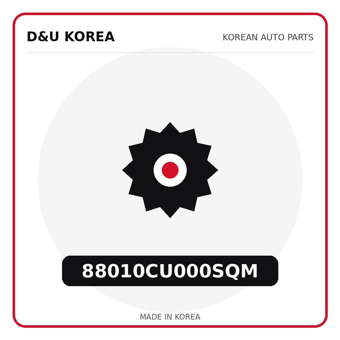 Genuine Mobis 88010CU000SQM  for Korean vehicles | D&U Korea