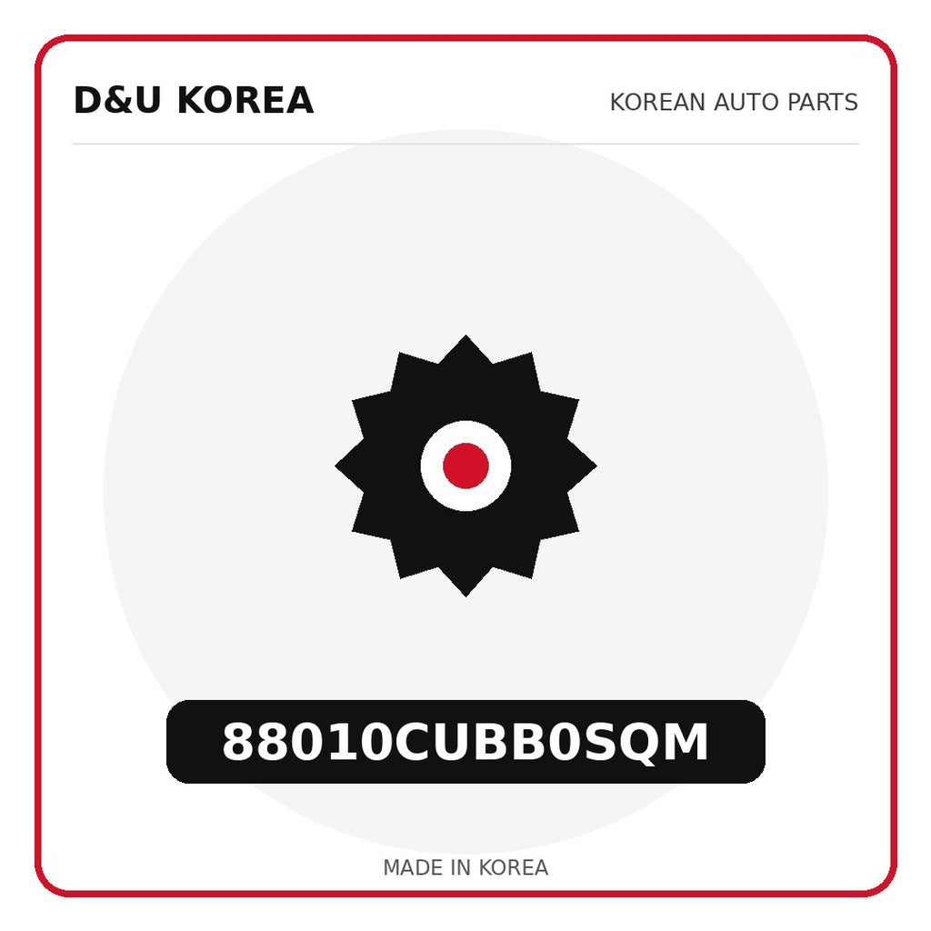 Genuine Mobis 88010CUBB0SQM  for Korean vehicles | D&U Korea