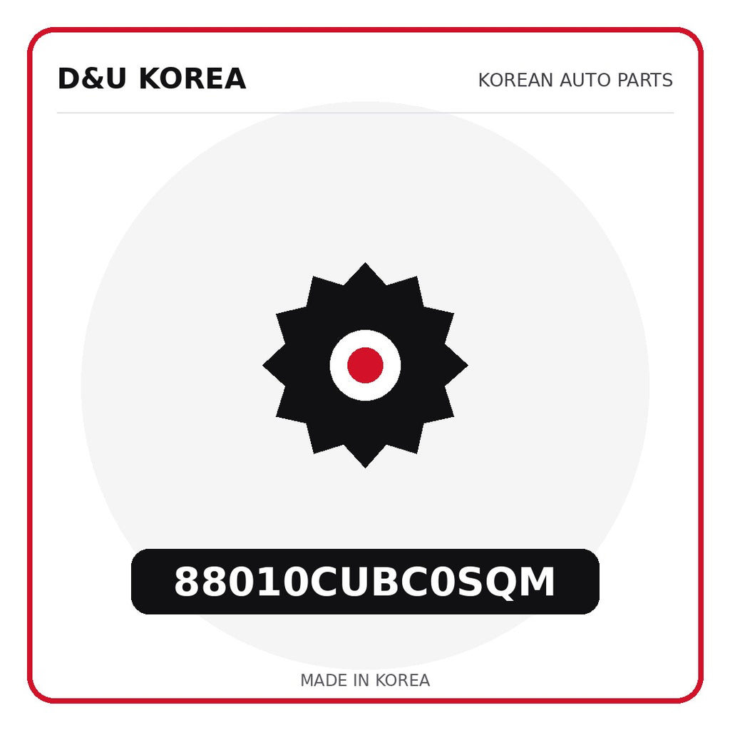 Genuine Mobis 88010CUBC0SQM  for Korean vehicles | D&U Korea