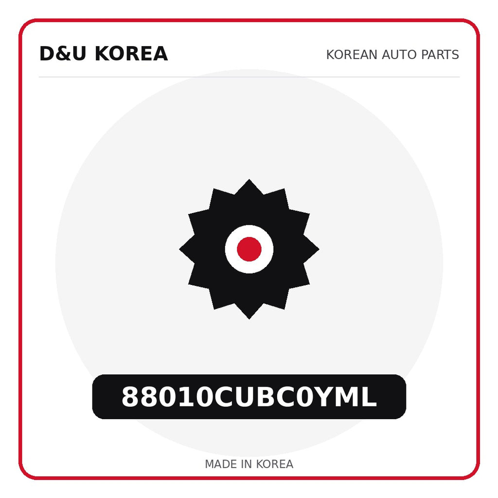 Genuine Mobis 88010CUBC0YML  for Korean vehicles | D&U Korea