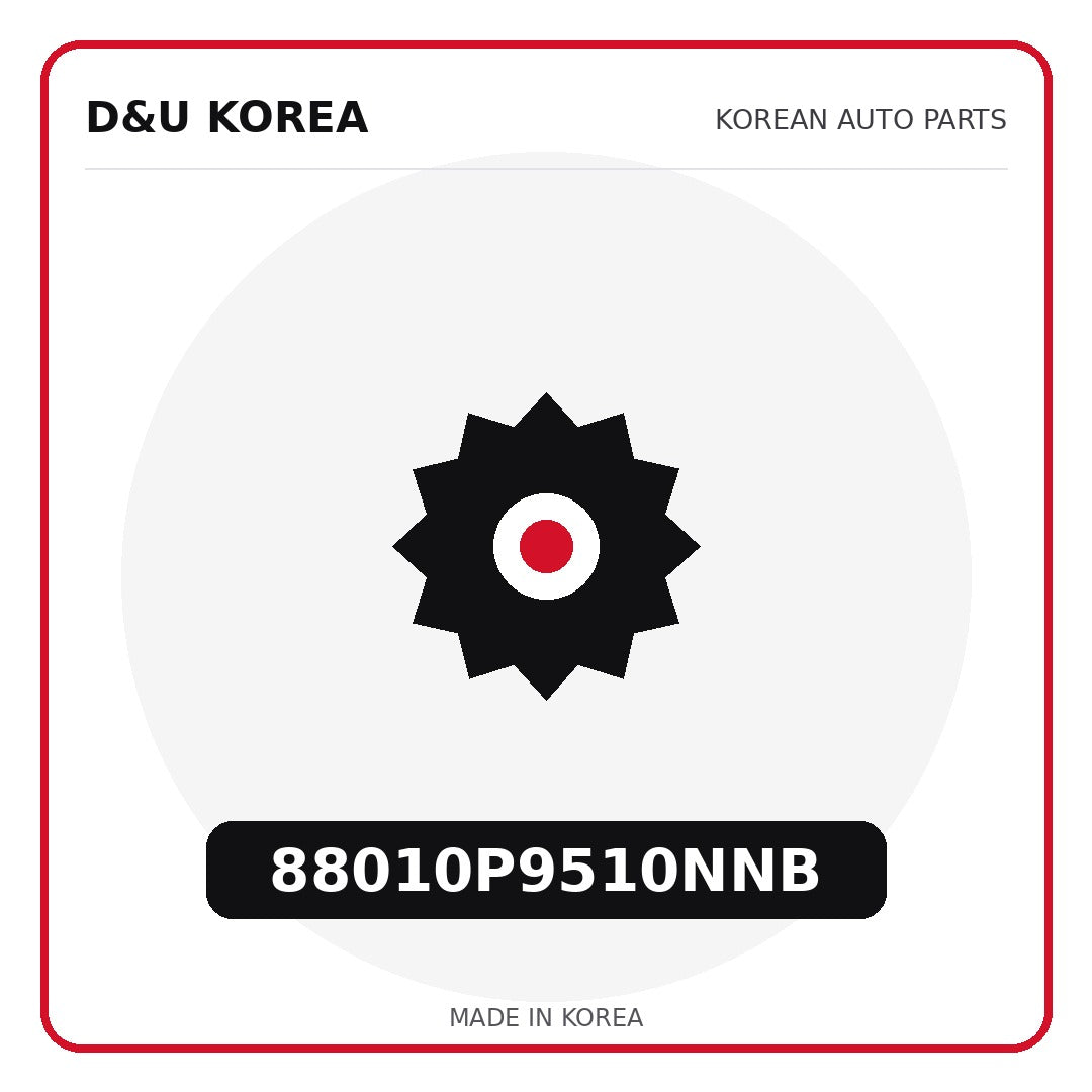 Genuine Mobis 88010P9510NNB  for Korean vehicles | D&U Korea