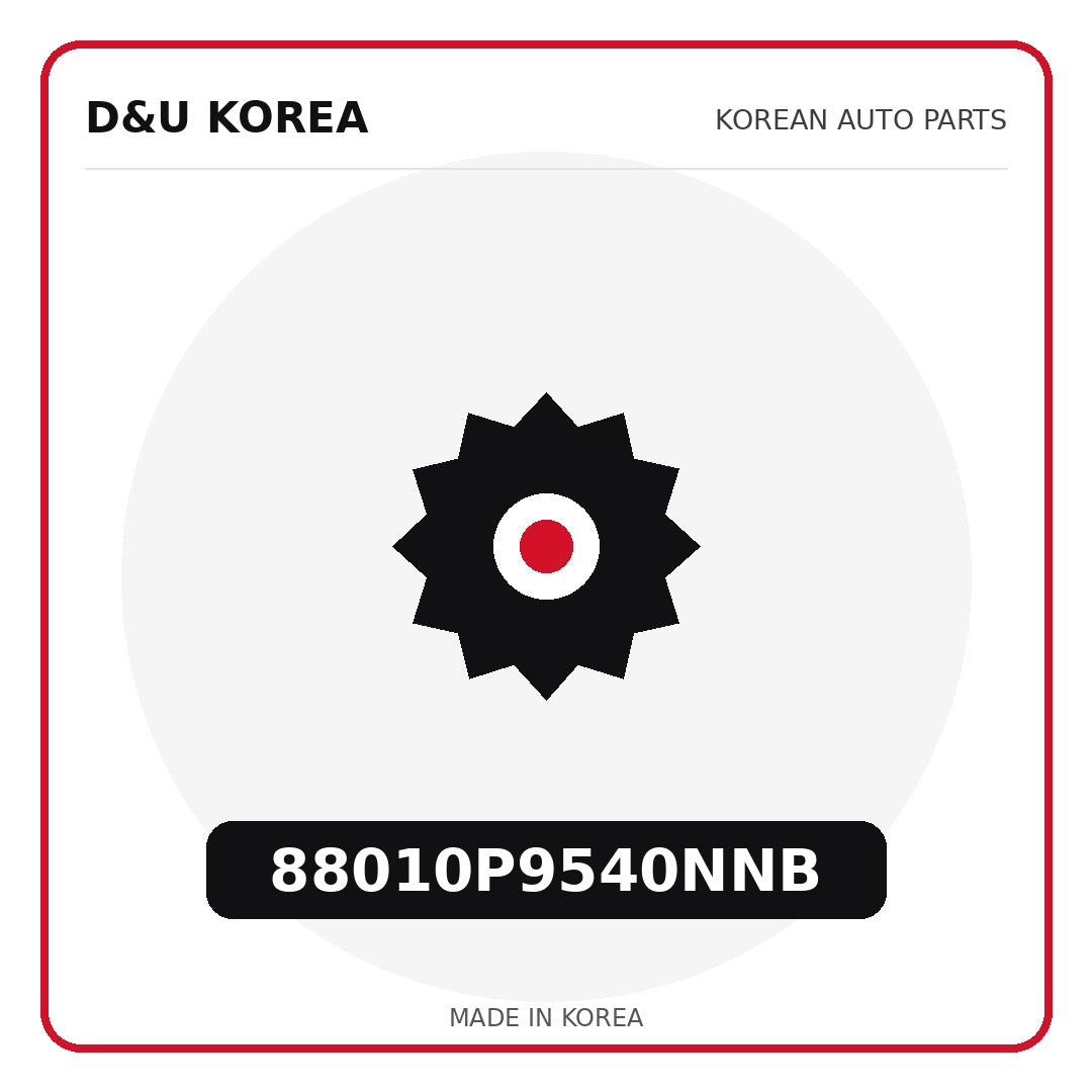 Genuine Mobis 88010P9540NNB  for Korean vehicles | D&U Korea