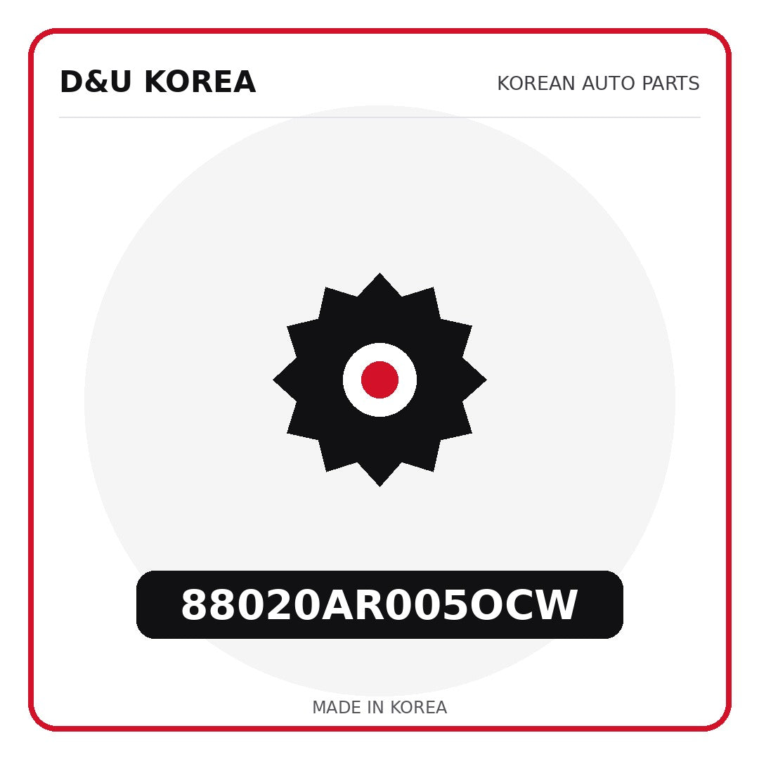Genuine Mobis 88020AR005OCW  for Korean vehicles | D&U Korea