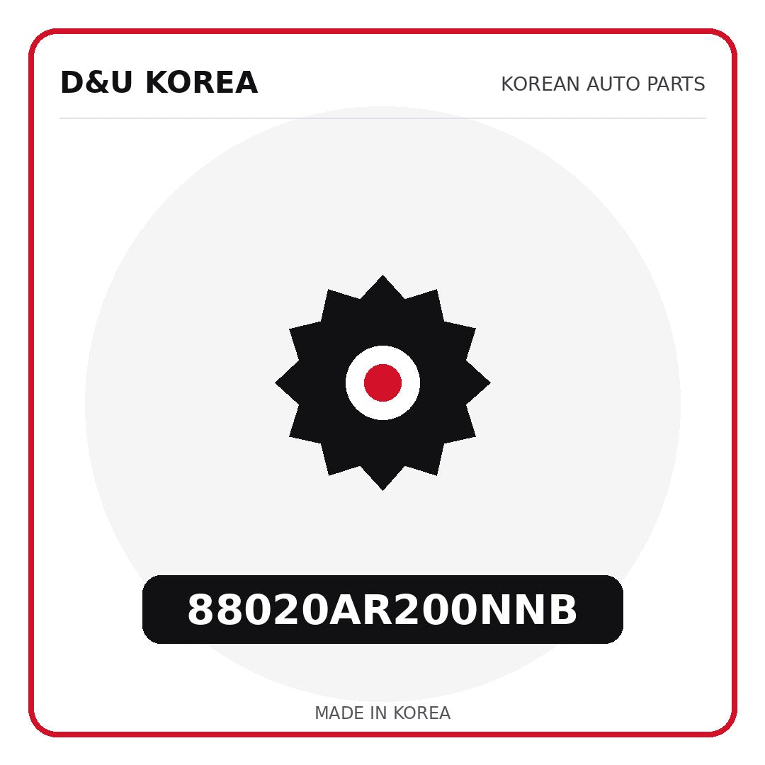 Genuine Mobis 88020AR200NNB  for Korean vehicles | D&U Korea