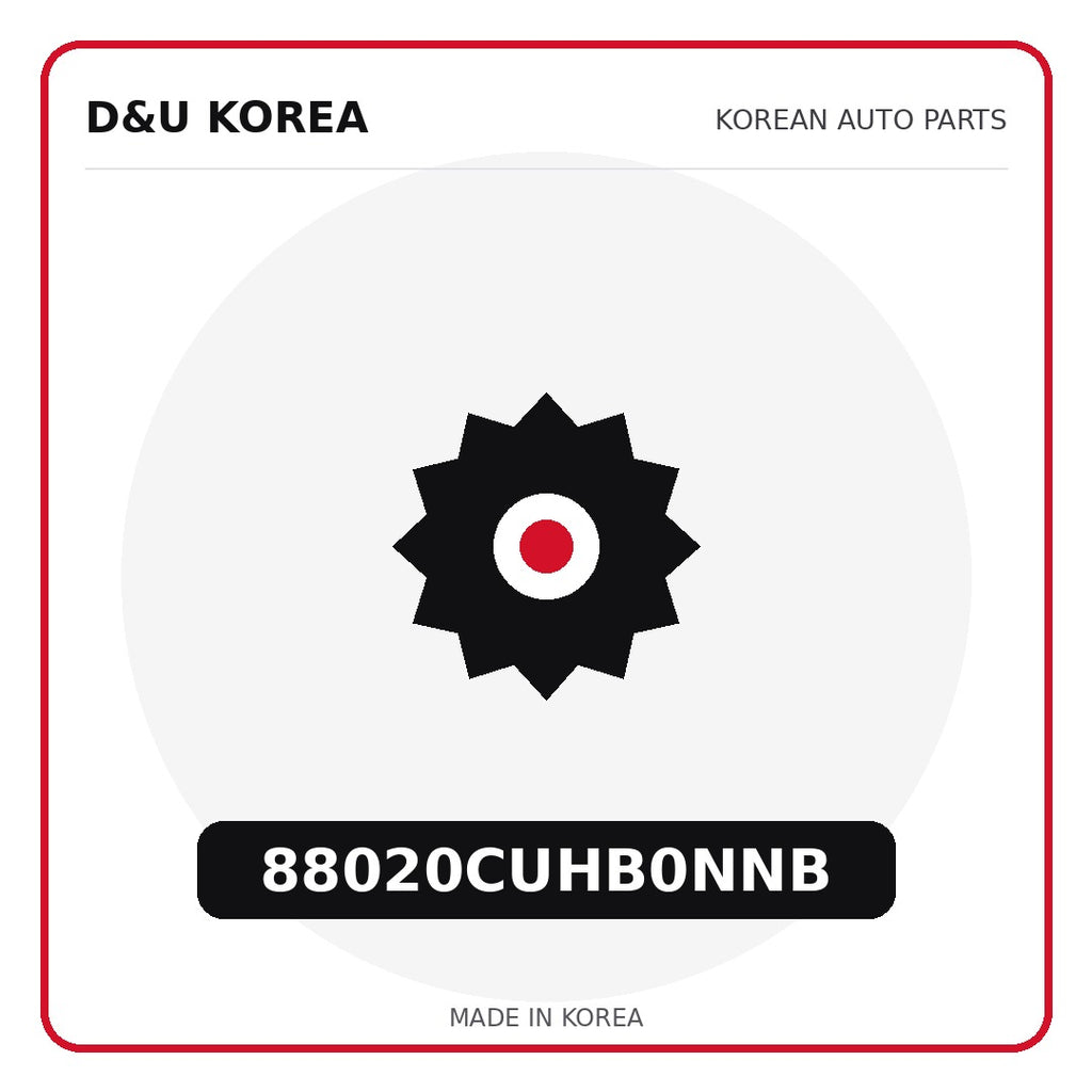 Genuine Mobis 88020CUHB0NNB  for Korean vehicles | D&U Korea
