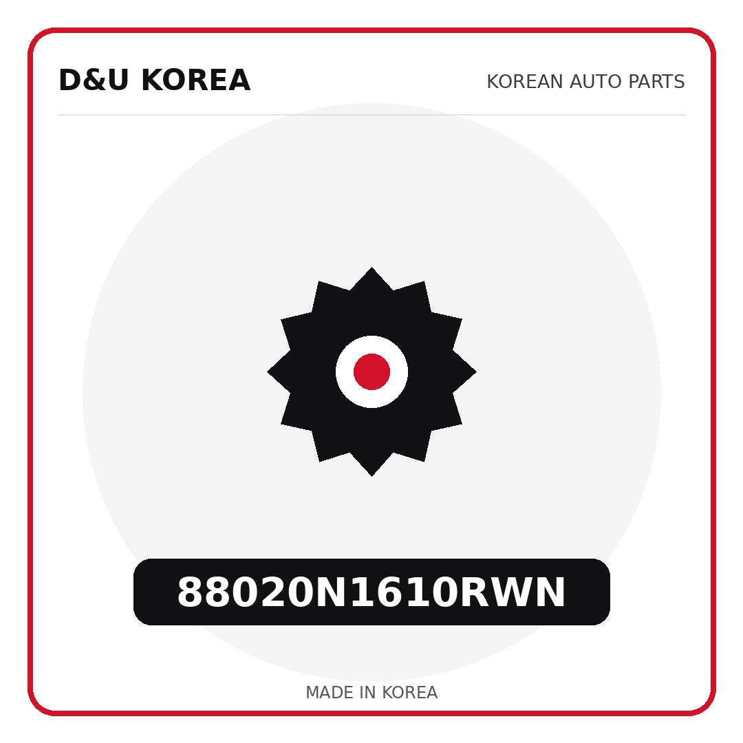 Genuine Mobis 88020N1610RWN  for Korean vehicles | D&U Korea