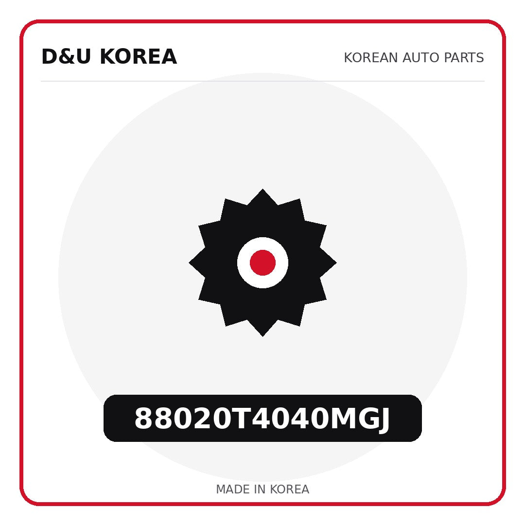 Genuine Mobis 88020T4040MGJ  for Korean vehicles | D&U Korea