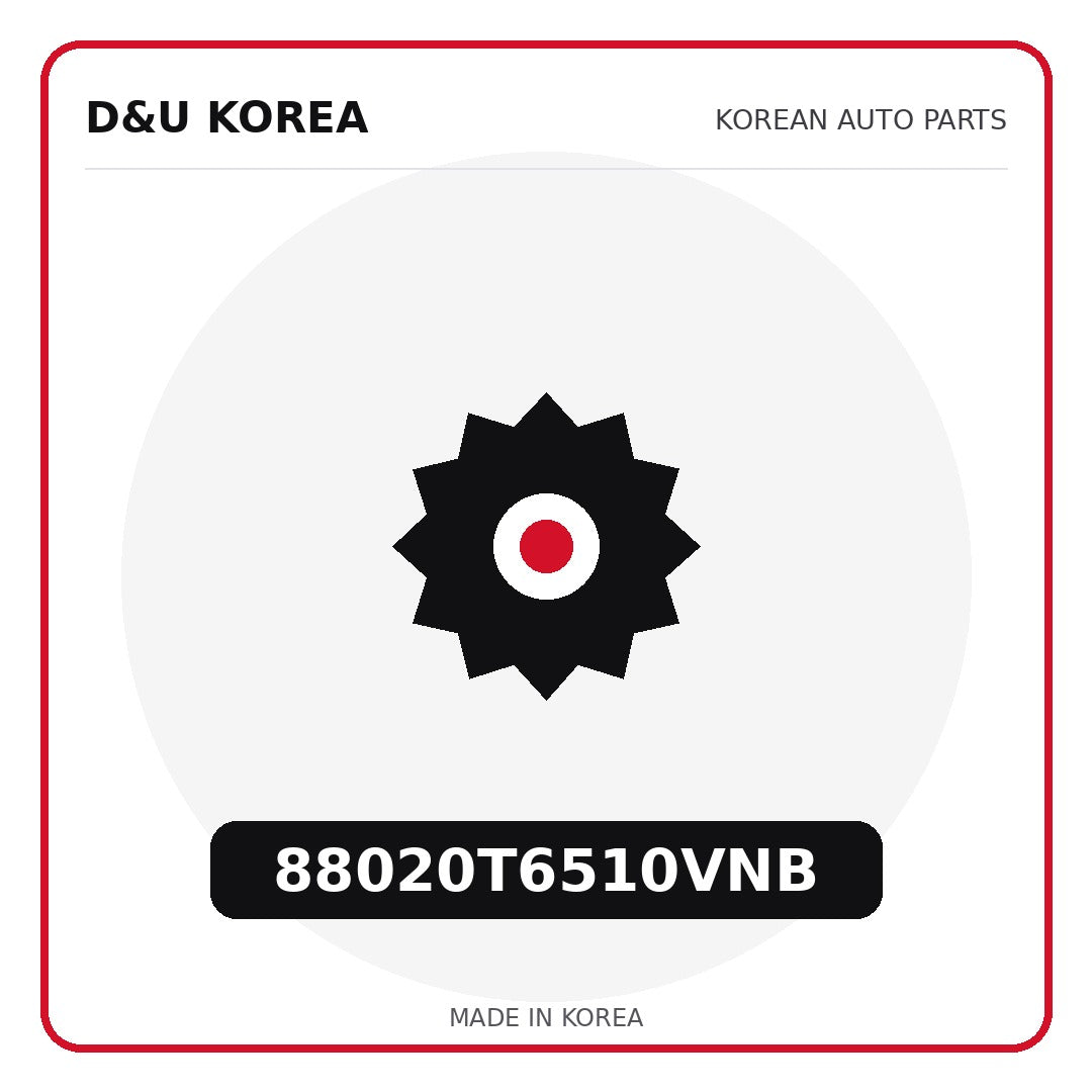 Genuine Mobis 88020T6510VNB  for Korean vehicles | D&U Korea