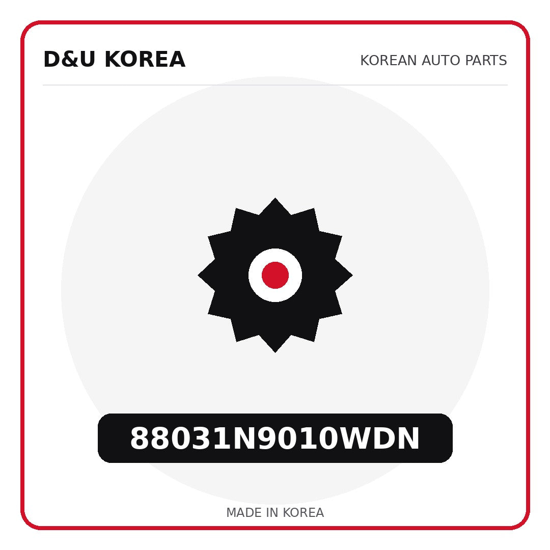 Genuine Mobis 88031N9010WDN  for Korean vehicles | D&U Korea