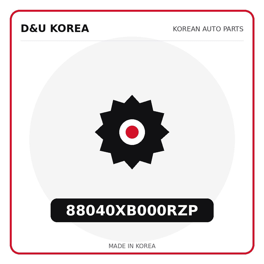 Genuine Mobis 88040XB000RZP  for Korean vehicles | D&U Korea