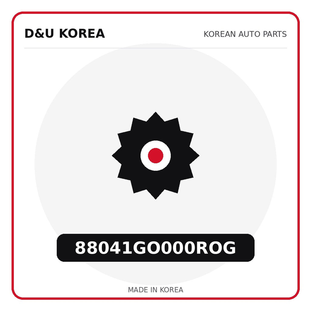 Genuine Mobis 88041GO000ROG  for Korean vehicles | D&U Korea
