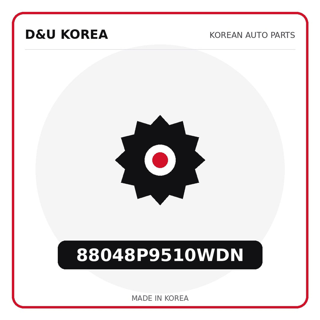 Genuine Mobis 88048P9510WDN  for Korean vehicles | D&U Korea