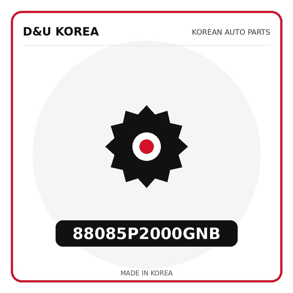Genuine Mobis 88085P2000GNB  for Korean vehicles | D&U Korea