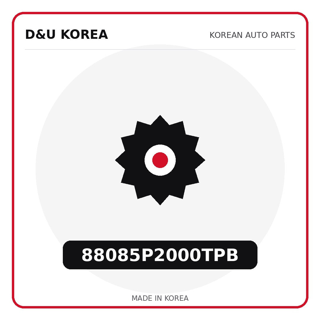 Genuine Mobis 88085P2000TPB  for Korean vehicles | D&U Korea