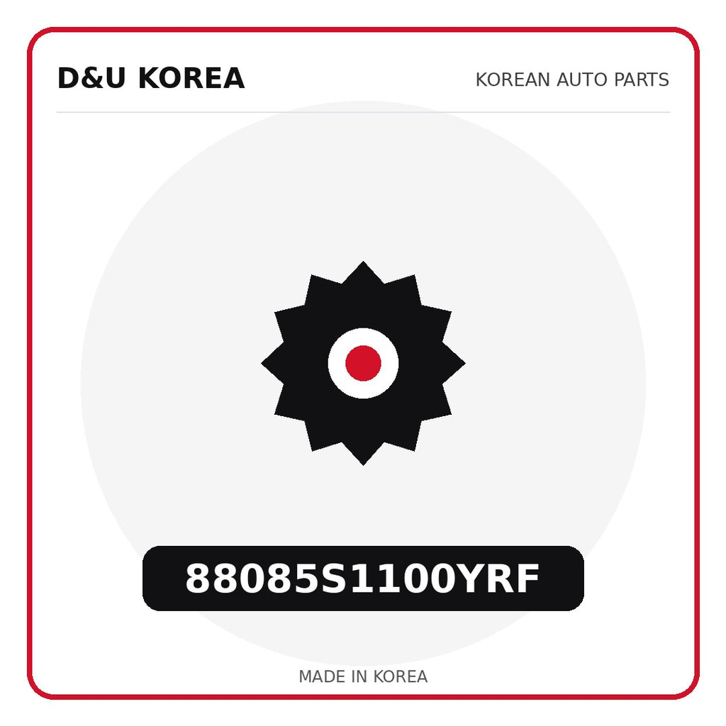 Genuine Mobis 88085S1100YRF  for Korean vehicles | D&U Korea