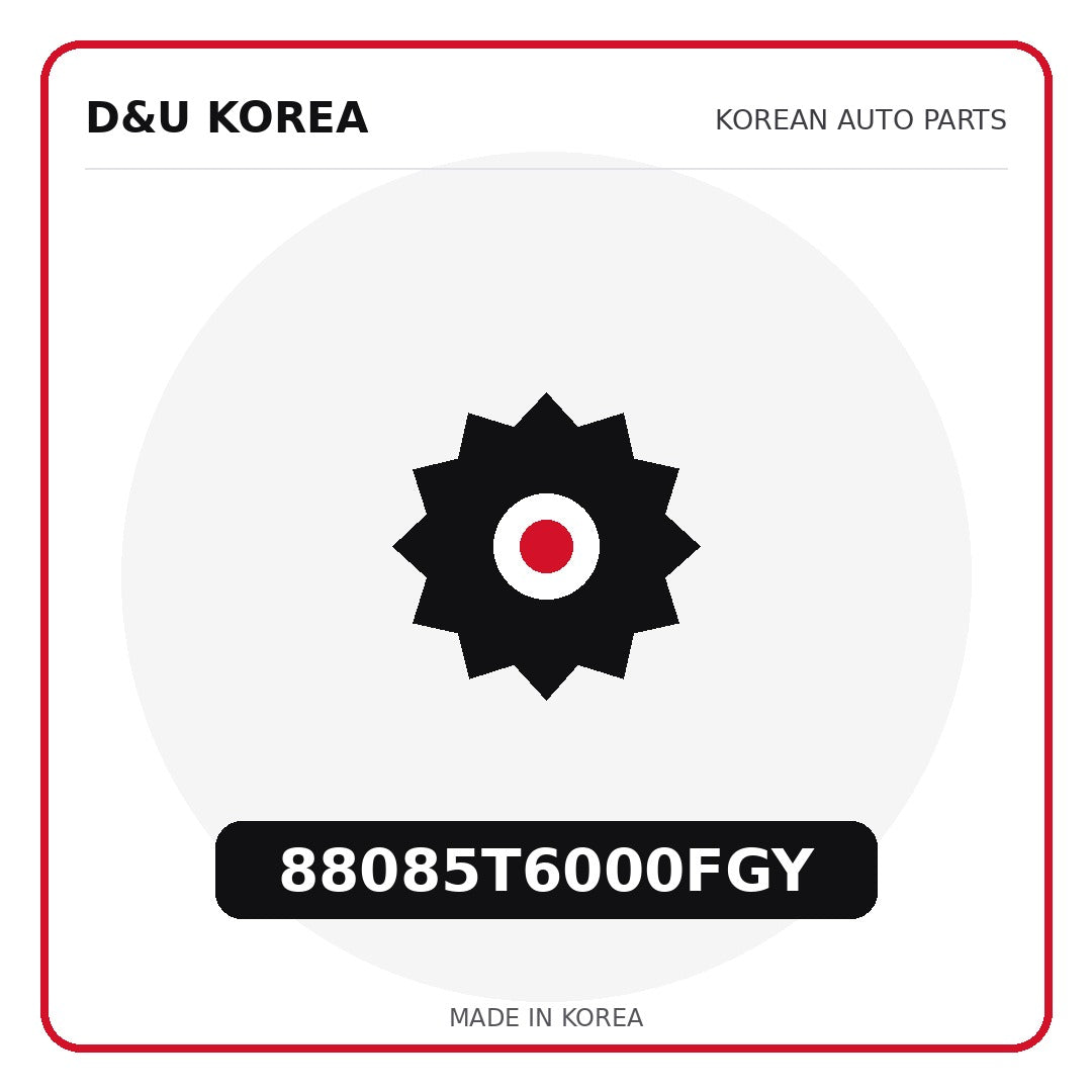 Genuine Mobis 88085T6000FGY  for Korean vehicles | D&U Korea