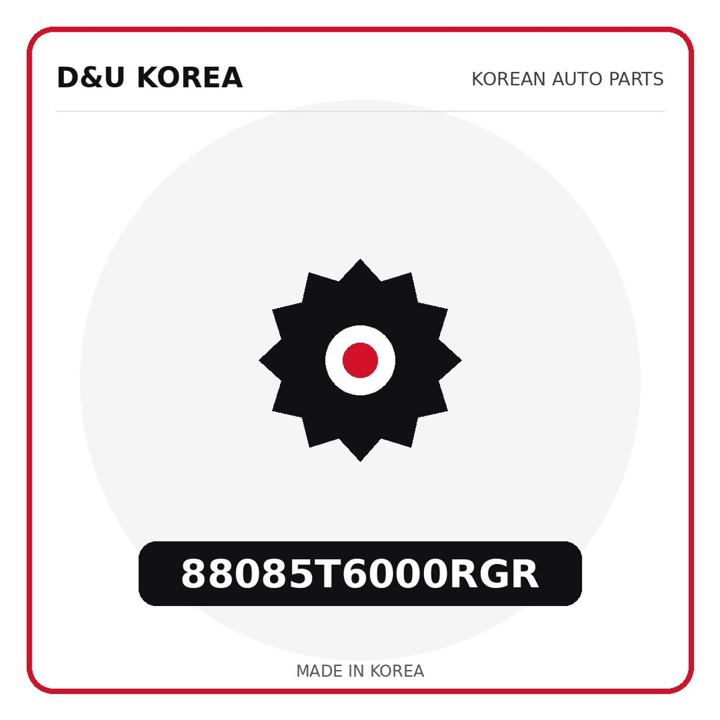 Genuine Mobis 88085T6000RGR  for Korean vehicles | D&U Korea
