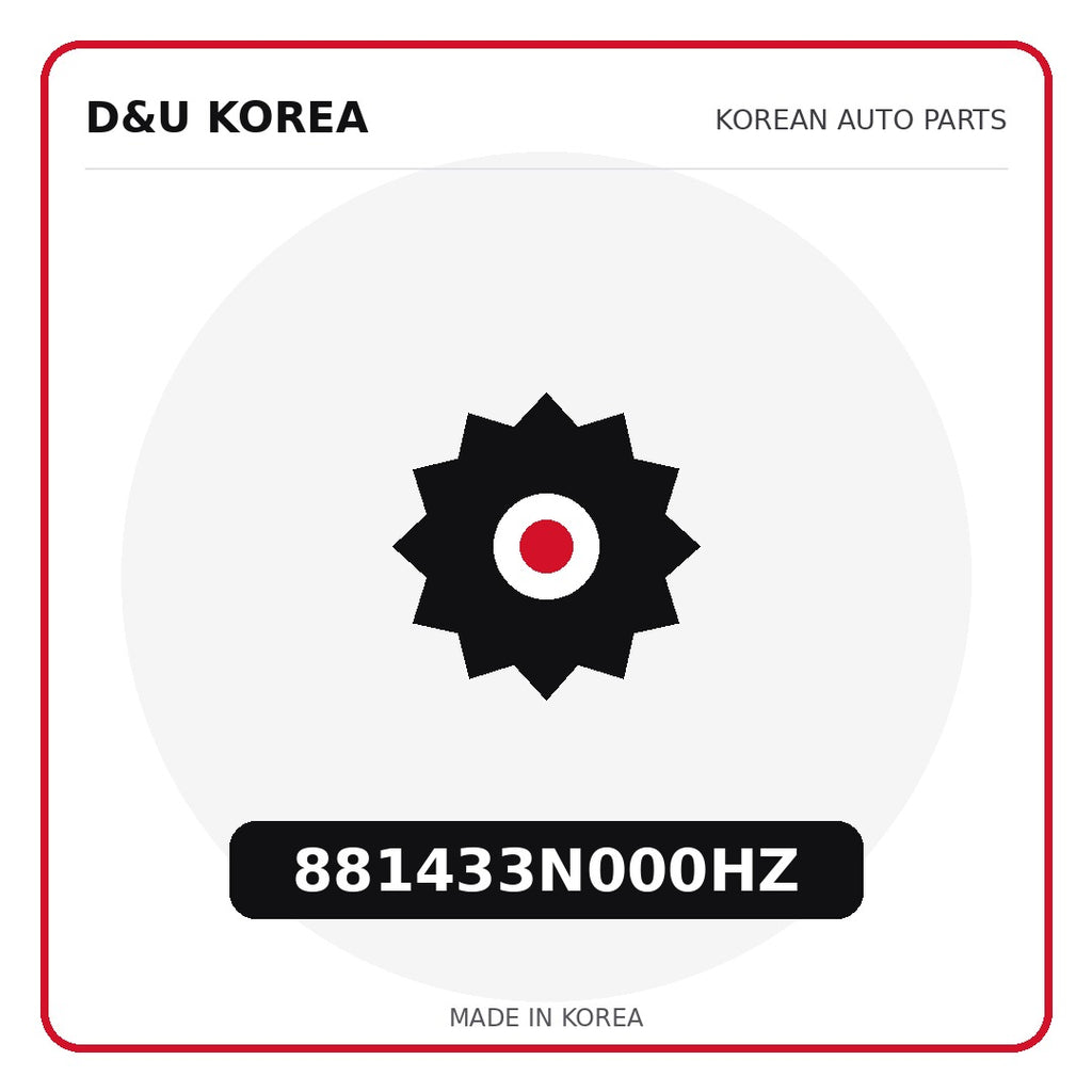 Genuine Mobis 881433N000HZ  for Korean vehicles | D&U Korea