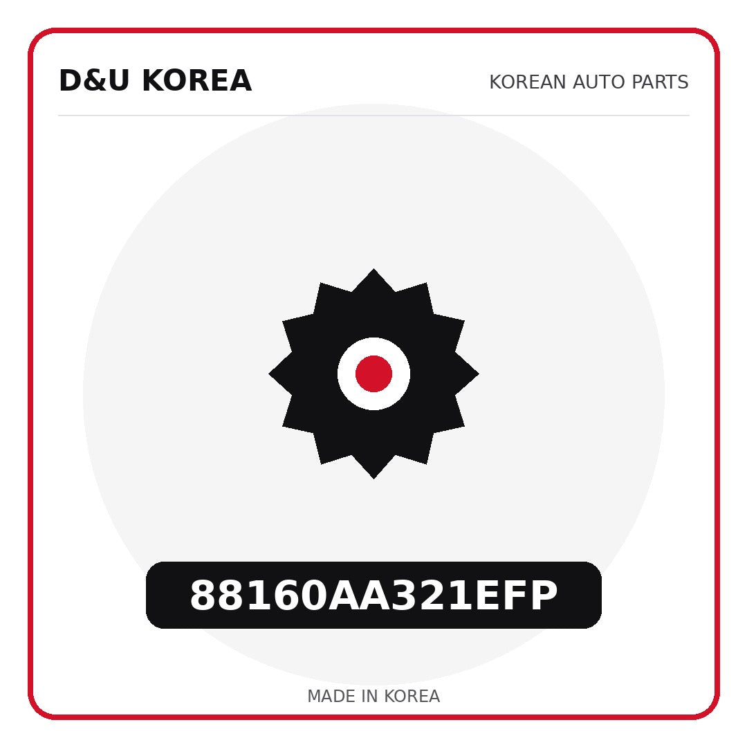 Genuine Mobis 88160AA321EFP  for Korean vehicles | D&U Korea