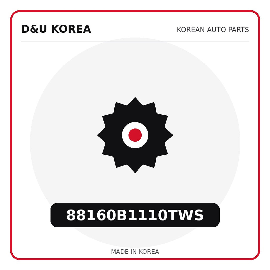 Genuine Mobis 88160B1110TWS  for Korean vehicles | D&U Korea