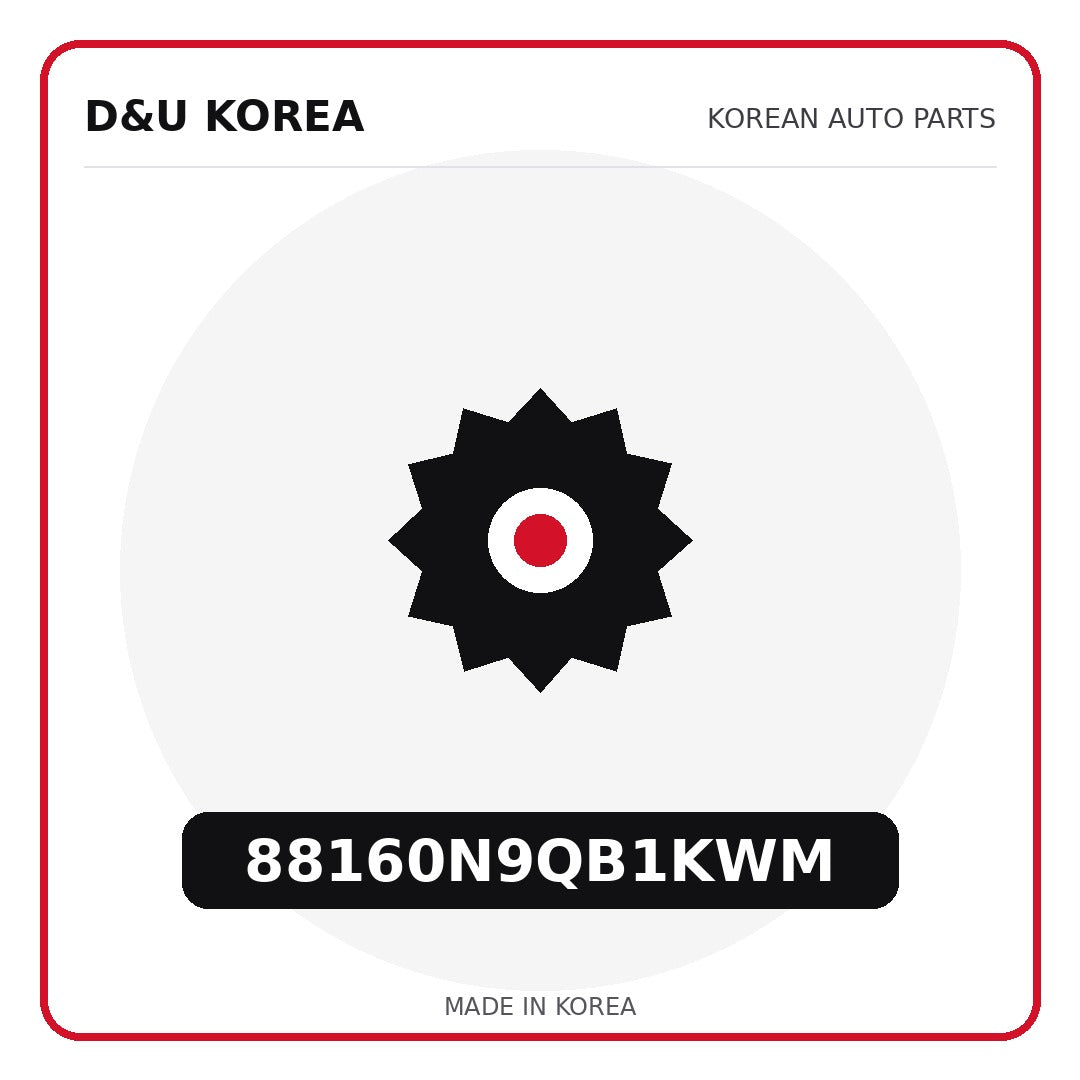 Genuine Mobis 88160N9QB1KWM  for Korean vehicles | D&U Korea