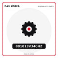 Genuine Mobis 881813V340HZ  for Korean vehicles | D&U Korea