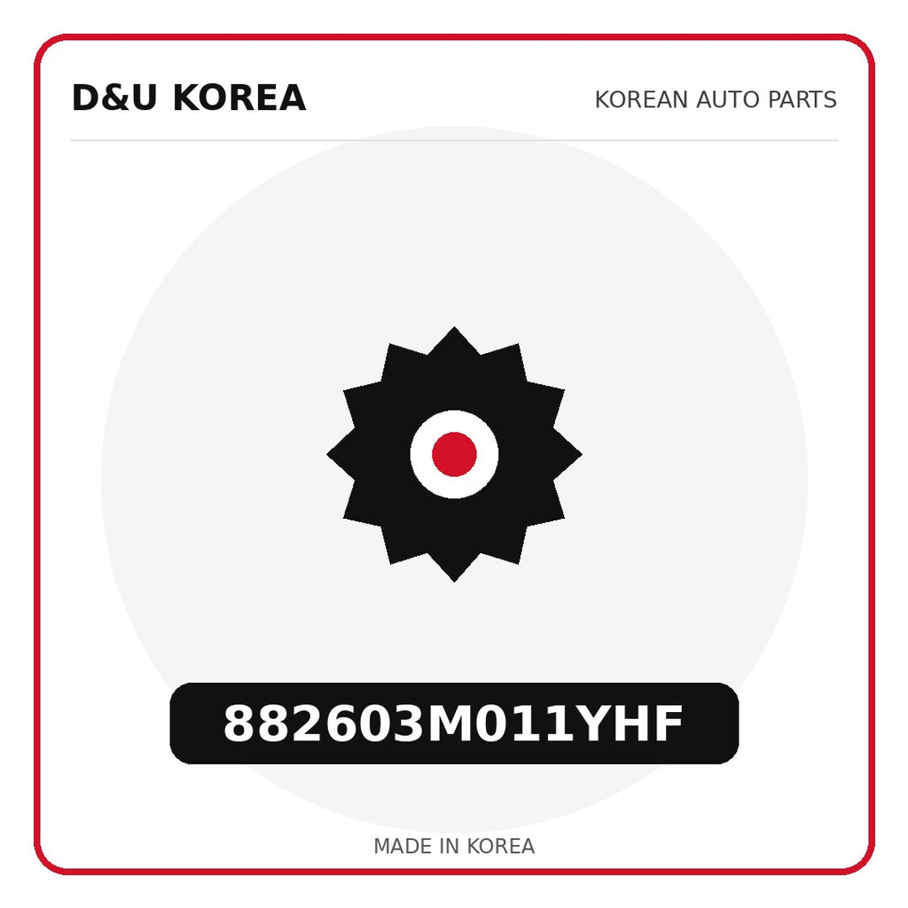 Genuine Mobis 882603M011YHF  for Korean vehicles | D&U Korea