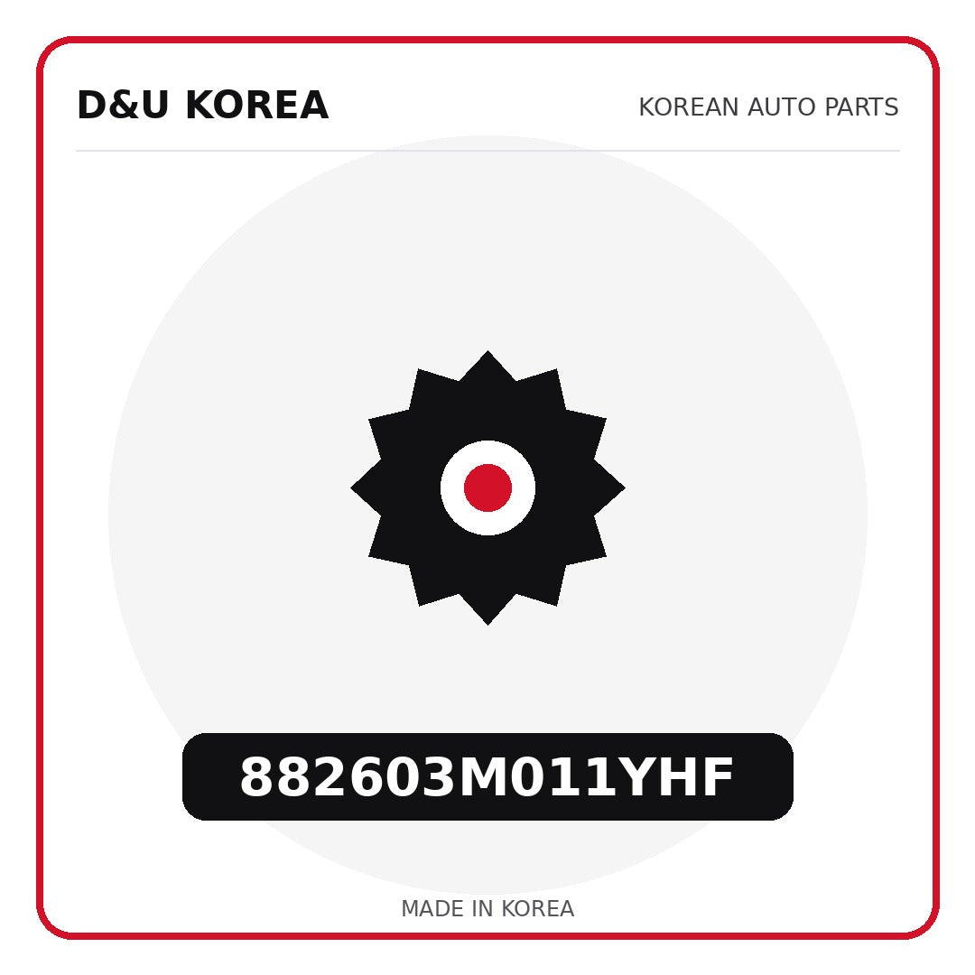 Genuine Mobis 882603M011YHF  for Korean vehicles | D&U Korea