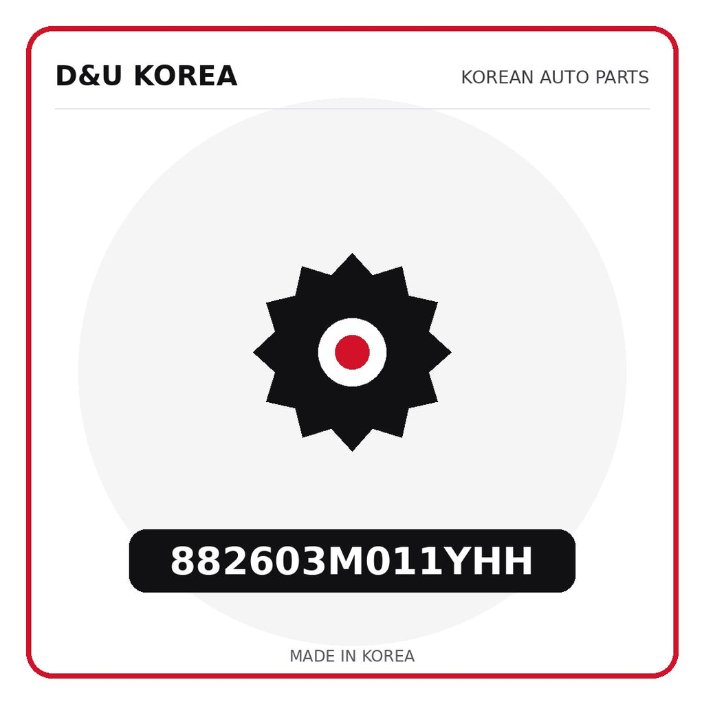 Genuine Mobis 882603M011YHH  for Korean vehicles | D&U Korea