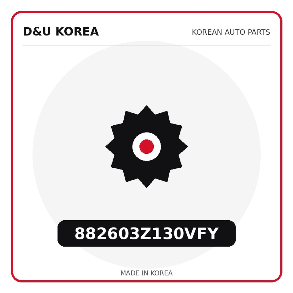 Genuine Mobis 882603Z130VFY  for Korean vehicles | D&U Korea